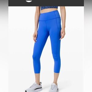 Lululemon Fast and Free High-Rise Crop II 23" *Non-Reflective